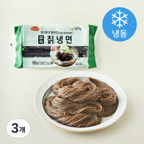 [로켓프레시] 황소식품 우리동네 실속 칡냉면 10인분 (냉동)