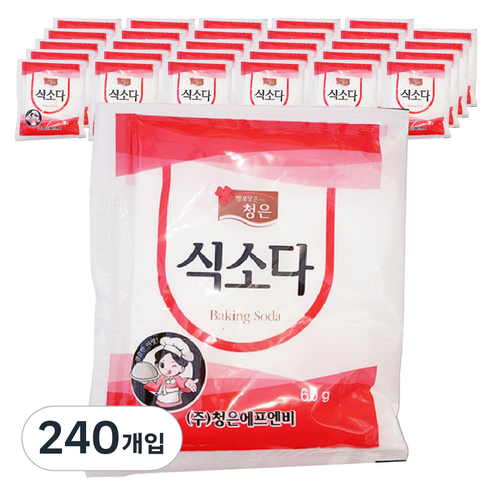 청은 식소다, 60g, 240개
