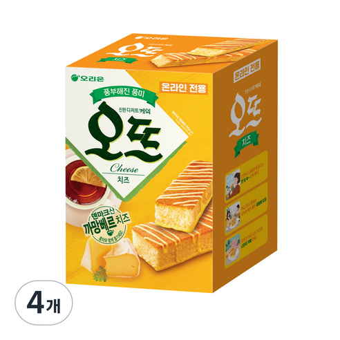 오리온 오뜨 치즈, 624g, 4개