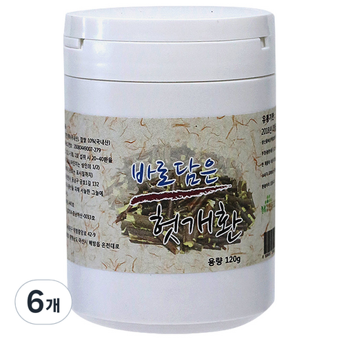 NK협동조합 헛개환, 6개, 120g