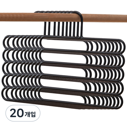 다기능 옷걸이 Y25, 타입3, 20개