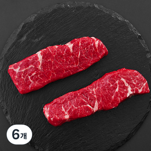 미트엔조이 호주산 소고기 살치살 스테이크용 (냉장), 300g, 6개