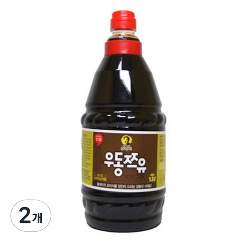 [유경빈 소스] 우동쯔유, 2개, 1.8L