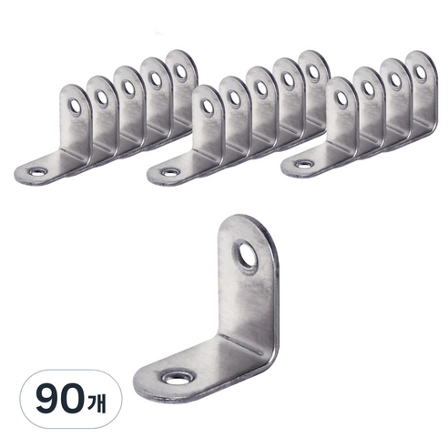 스텐 라운드 꺽쇠 중, 90개