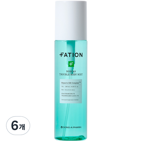 파티온 노스카나인 트러블 바디 미스트 쑥잎향, 145ml, 6개
