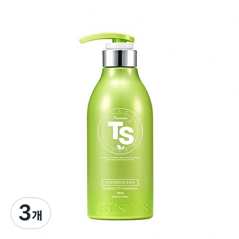 TS 프리미엄 헤어 컨디셔너 과일향, 500ml, 3개