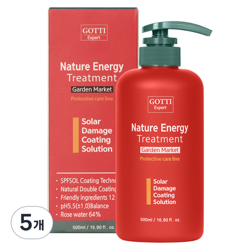 네이처 에너지 트리트먼트, 5개, 500ml