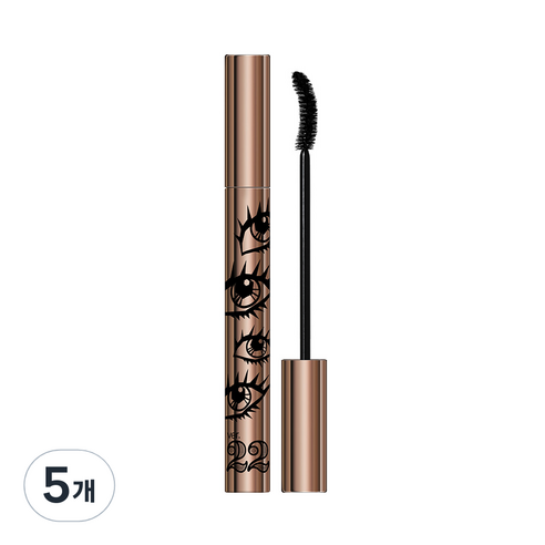 조성아22 동공미인 퍼펙트 롱앤컬 마스카라 6.5g, 블랙, 5개