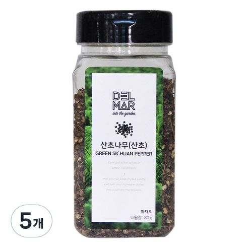 딜리셔스마켓 마자오, 80g, 5개