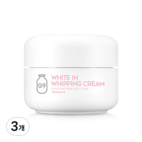 지나인스킨 바이 베리썸 화이트 인생 크림 50g, 3개