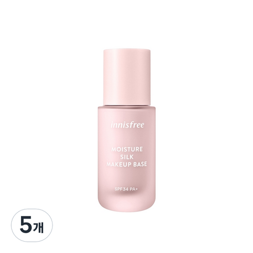 이니스프리 모이스처 실크 베이스 30ml, 3호 피치, 5개