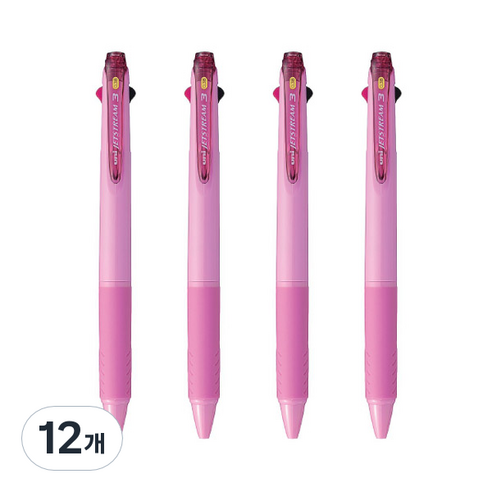 제트스트림 3색 볼펜 0.38mm, BP, 12개