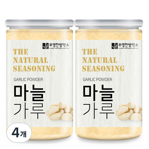 부영한방약초 마늘가루, 150g, 4개