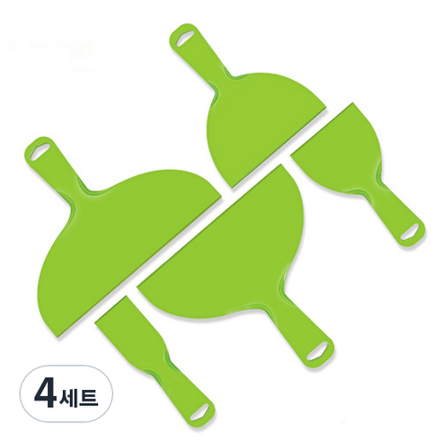 OON 플라스틱 헤라 5종 세트, 4세트