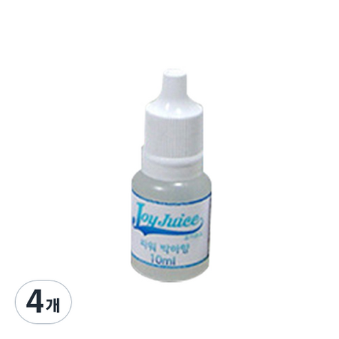 아로마조이 조이쥬스 슬라임 향료 10ml, 4개, 파워박하