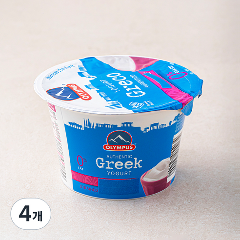 올림푸스 그릭요거트 0%, 150g, 1개입, 4개