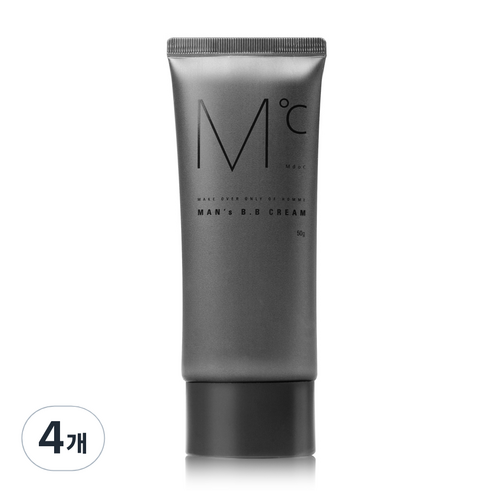 엠도씨 맨즈 비비 크림 SPF30 PA++ 50g, 4개