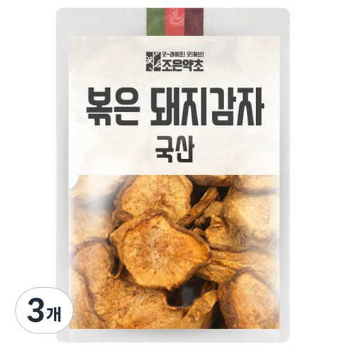 조은약초 자연을 담는다 볶은 돼지감자, 600g, 3개