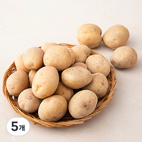 한입 감자(햇), 1kg, 5개