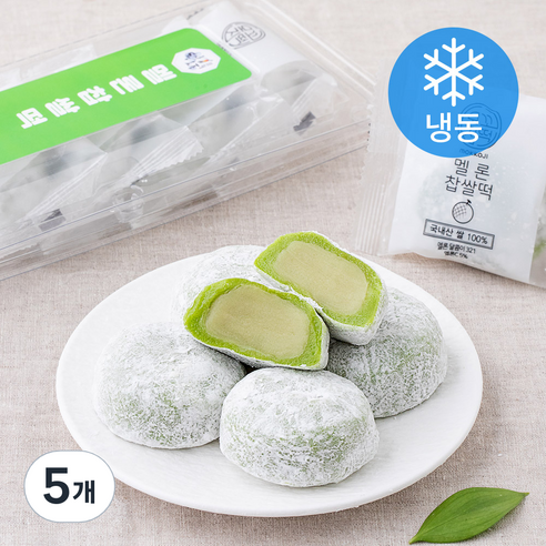 청사초롱 멜론 찹쌀떡 (냉동), 60g, 5개입, 5개