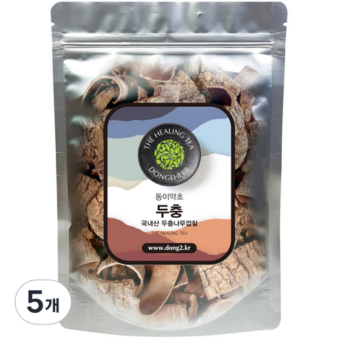 동이약초 두충, 250g, 5개