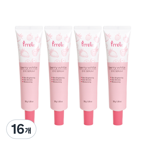 프레티 베리 화이트 아이세럼, 30g, 16개