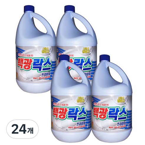 트레펑 백광 락스, 24개, 4L