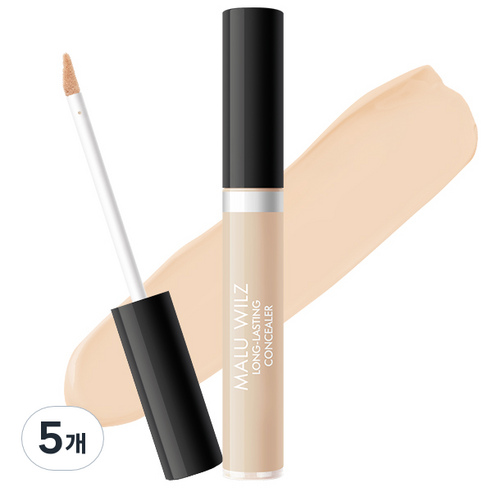 마루빌츠 롱래스팅 리퀴드 컨실러 7ml, 3호 라이트베이지, 5개