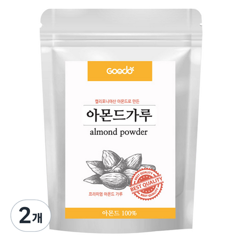 구도 아몬드가루, 1kg, 2개