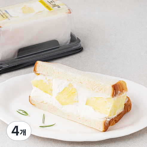 도제 리코타치즈 파인산도, 160g, 4개