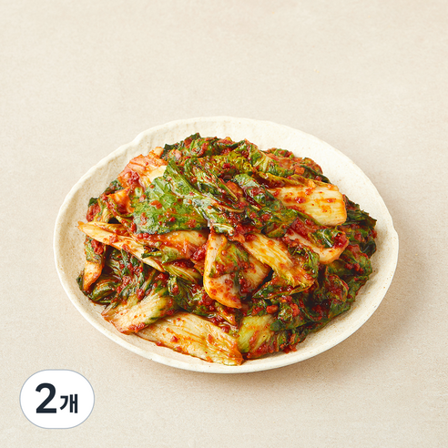[로켓프레시] 금자네 봄동 겉절이, 1kg, 2개