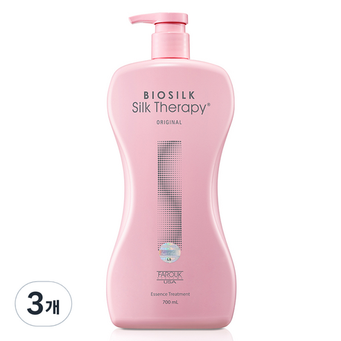 실크테라피 오리지널 에센스 펩타이드 트리트먼트, 3개, 700ml