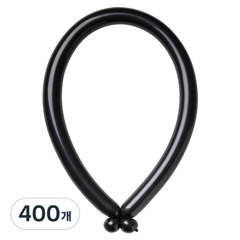 조이벌룬 260 풍선, 블랙, 400개