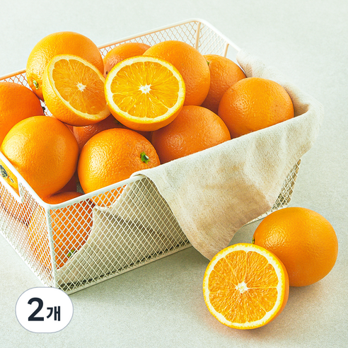 고당도 네이블 오렌지, 4kg(소과), 2개