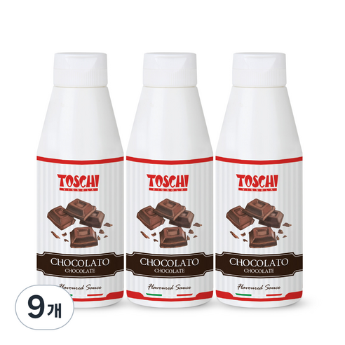 토스키 초콜렛 소스, 200g, 9개