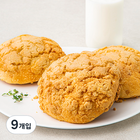 후앙 소보로빵, 3개입, 3개