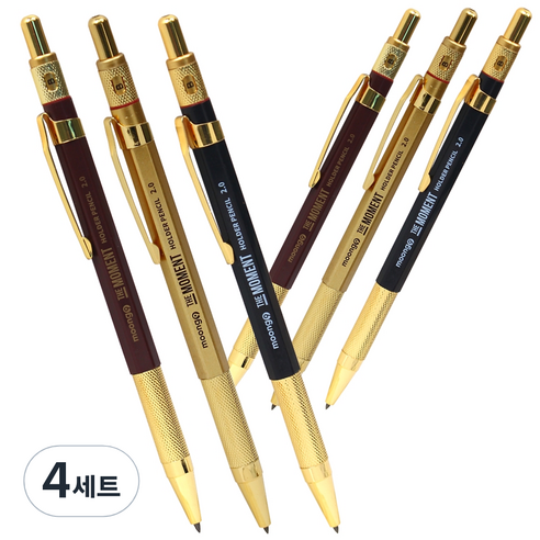 뭉구 더모먼트 홀더 샤프 2.0mm, 2mm, 24개