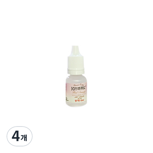 조이리퀴드 아로마조이 슬라임 향료 10ml, 4개, 딸기