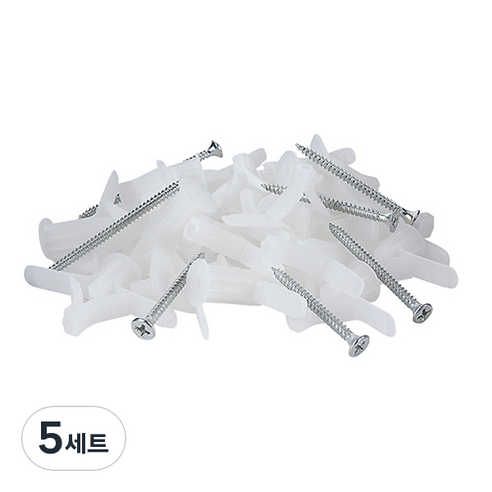 동공앙카 대형 50p + 나사50p 세트, 5세트