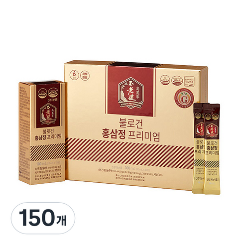 불로건 홍삼정 프리미엄, 10ml, 150개