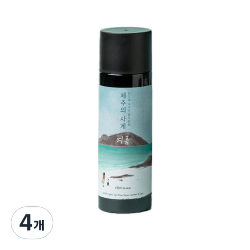 위드오 오가닉 콜드브루 제주의 사계 여름, 400ml, 4개