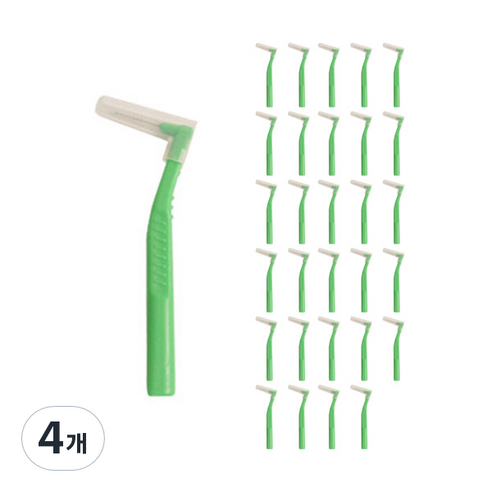 치간칫솔 L형 S, 55개입, 4개