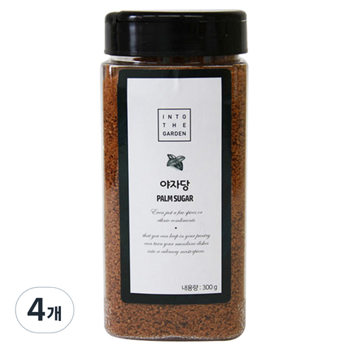딜리셔스마켓 천연설탕 팜슈거 야자당, 300g, 4개