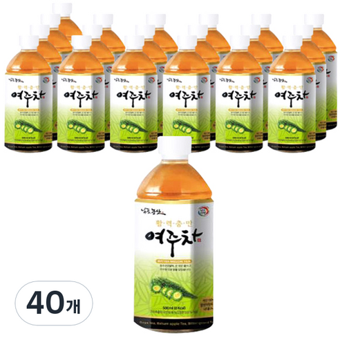 남도농산 여주차, 500ml, 40개