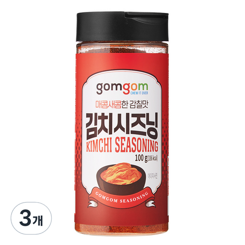 곰곰 김치시즈닝, 100g, 3개