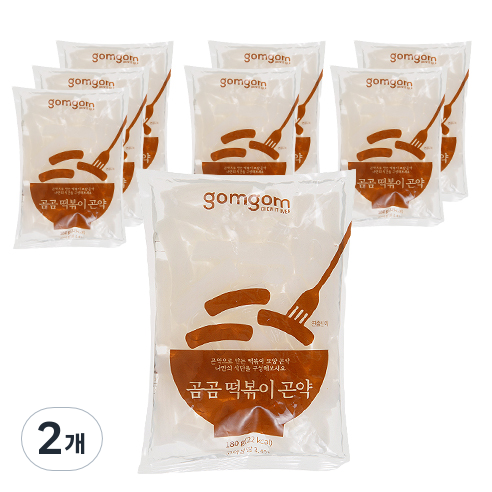 곰곰 떡볶이 곤약, 1.44kg, 2세트