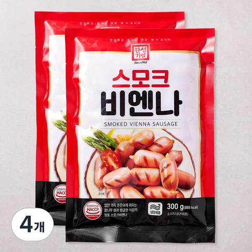 한성기업 스모크 비엔나, 300g, 4개