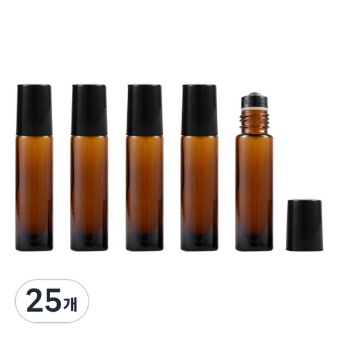 이모쿠비 금속볼 오일 공병 10ml, 25개