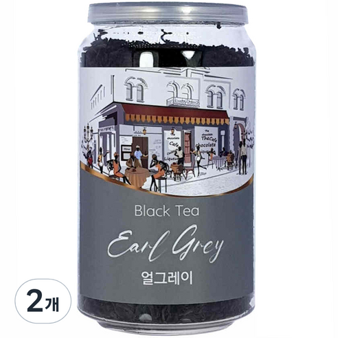 티스페이스 프리미엄 얼그레이 홍차 잎차, 80g, 2개