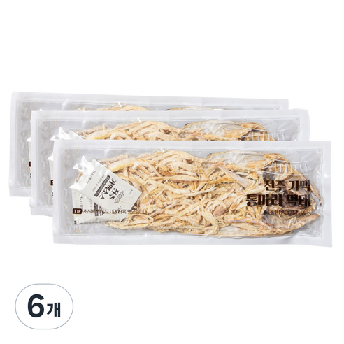 전주가맥 통마리 먹태, 먹태 90g + 소스 30g, 6개